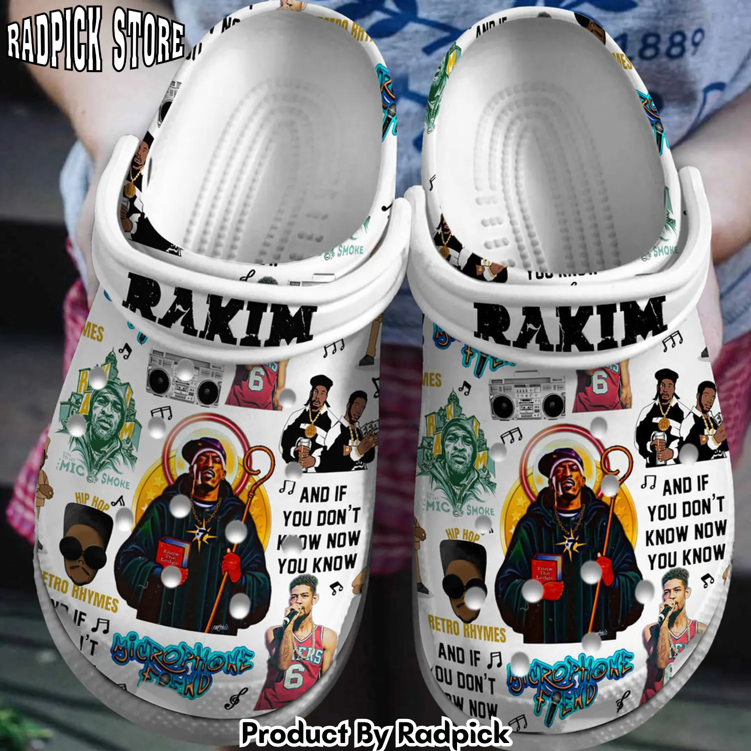 Radpick premium rakim music clogs shoes comfortable for men women ggp rp6522146